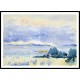 Land by the Sea, A New Print Of an Henri Edmond Cross Painting