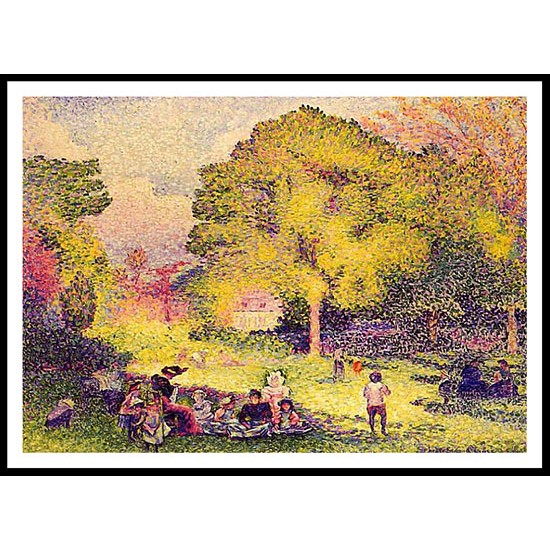 Le Ranelagh 1899, A New Print Of an Henri Edmond Cross Painting