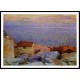 Paysage Maritime, A New Print Of an Henri Edmond Cross Painting