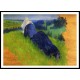 Peasant Woman Stretcout on the Grass 1890, A New Print Of an Henri Edmond Cross Painting