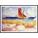 Regatta 1895, A New Print Of an Henri Edmond Cross Painting