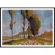 Shepherd and Sheep, A New Print Of an Henri Edmond Cross Painting