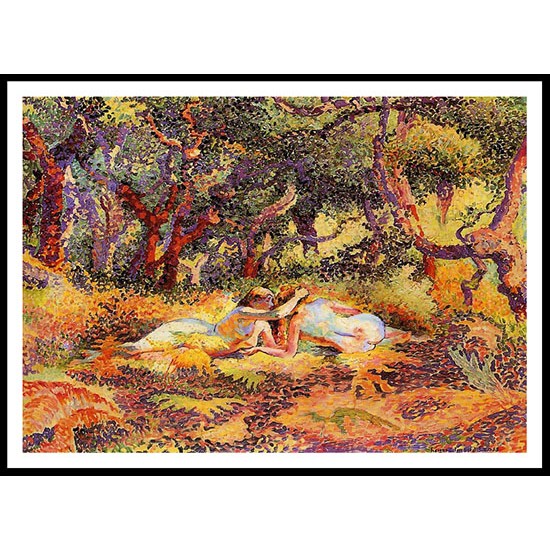 The Forest 1906 07, A New Print Of an Henri Edmond Cross Painting