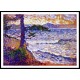 The Mediterranean Coast, A New Print Of an Henri Edmond Cross Painting