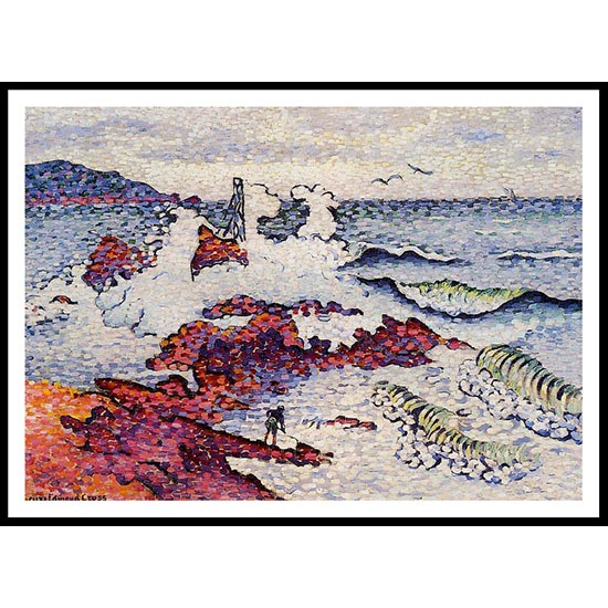 The Mediterranean East Wind 1902, A New Print Of an Henri Edmond Cross Painting