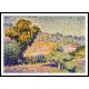 The Pink House 1901 05, A New Print Of an Henri Edmond Cross Painting