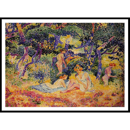 The Woods 1906 07, A New Print Of an Henri Edmond Cross Painting