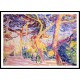 Under the Pines, A New Print Of an Henri Edmond Cross Painting