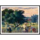 WomenTying the Vine 1890, A New Print Of an Henri Edmond Cross Painting