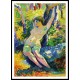 Young Woman Study for The Clearing, A New Print Of an Henri Edmond Cross Painting