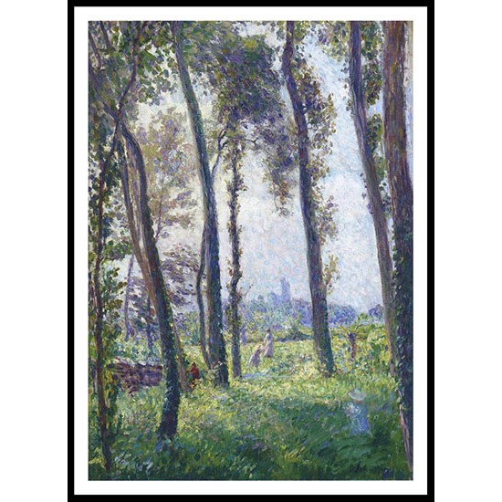 Afternoon in the Clearing 1906, A New Print Of an Henri  Labasque Painting