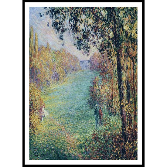 Autumn 1900, A New Print Of an Henri  Labasque Painting