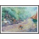 Bathers by the River, A New Print Of an Henri  Labasque Painting