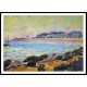 By the Sea 02, A New Print Of an Henri  Labasque Painting