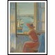 By the Window the Isle of Yeu 1919, A New Print Of an Henri  Labasque Painting