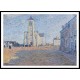 Church in the Village 1917, A New Print Of an Henri  Labasque Painting