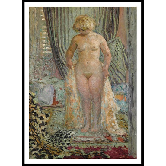 Female Nude, A New Print Of an Henri  Labasque Painting