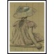 Girl in Hat, A New Print Of an Henri  Labasque Painting