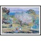 Girls in a Mediterranean Landscape 1907, A New Print Of an Henri  Labasque Painting