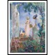 Girls on the Terrace Sainte Maxime 1914, A New Print Of an Henri  Labasque Painting