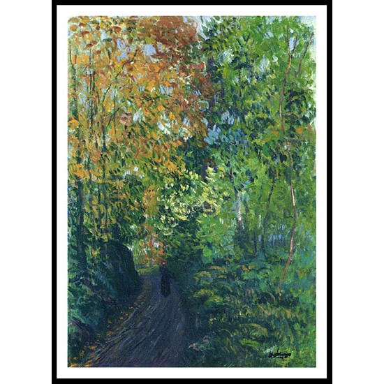 In the Forest, A New Print Of an Henri  Labasque Painting