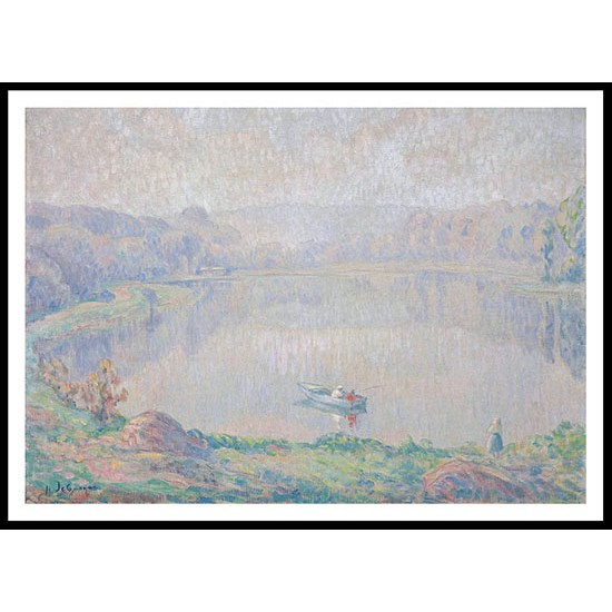 LEtang de la Reine Blanche 1906 07, A New Print Of an Henri  Labasque Painting