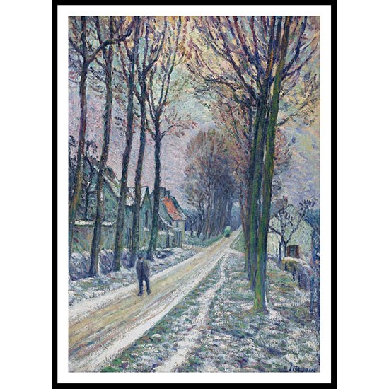 Little Street at Chessy 1906, A New Print Of an Henri  Labasque Painting