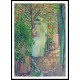 Marthe Lebasque in the Garden, A New Print Of an Henri  Labasque Painting