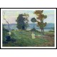 Mother and Child in the Fields, A New Print Of an Henri  Labasque Painting