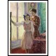 Mother and Daughter, A New Print Of an Henri  Labasque Painting