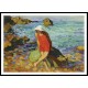 Nono by the Sea, A New Print Of an Henri  Labasque Painting