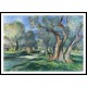 Path Among the Olive Trees 1926, A New Print Of an Henri  Labasque Painting