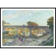 Pont Pierre at the Lagny River 1902, A New Print Of an Henri  Labasque Painting