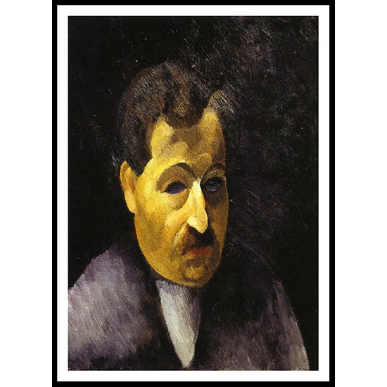 Portrait of Basler 1912, A New Print Of an Henri  Labasque Painting