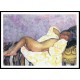 Reclining Nude, A New Print Of an Henri  Labasque Painting