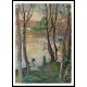 Resting at the Bank of Yaudet 1903, A New Print Of an Henri  Labasque Painting