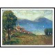 Sailboats in Provence, A New Print Of an Henri  Labasque Painting