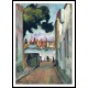 Street in Port Collioure, A New Print Of an Henri  Labasque Painting