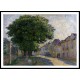 Street in the Village, A New Print Of an Henri  Labasque Painting