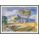 Summer in Pradet, A New Print Of an Henri  Labasque Painting