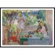 Tasting Fruits on the Terrasse at Sainte Maxime 1914, A New Print Of an Henri  Labasque Painting