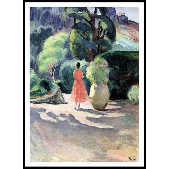 The Alley of Jars at Pradet, A New Print Of an Henri  Labasque Painting