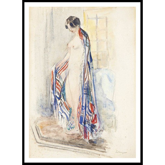 The Artists Wife, A New Print Of an Henri  Labasque Painting