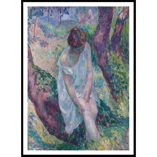 The Bather St. Tropez 1906, A New Print Of an Henri  Labasque Painting