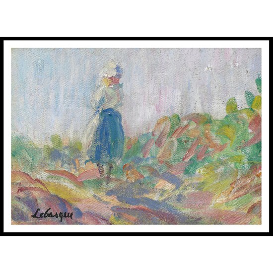 The Countryroad, A New Print Of an Henri  Labasque Painting