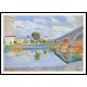 The Marne at Lagny 01, A New Print Of an Henri  Labasque Painting