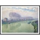 The Marne at Pomponne 1905, A New Print Of an Henri  Labasque Painting