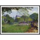 The Park of Saint Cloud 1900, A New Print Of an Henri  Labasque Painting