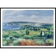 The Plain of Crozon Finistere 1923, A New Print Of an Henri  Labasque Painting