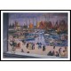 The Port at Saint Tropez, A New Print Of an Henri  Labasque Painting